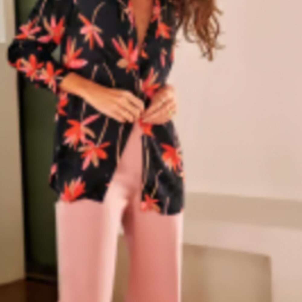 Sezane Martin Trousers in Pink sz 36 (US 4)